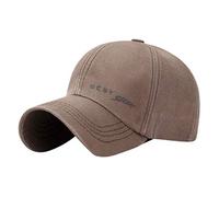Genérico Gorras de Hombre Casual Deportes de Sombrero Gorras Deportivas Unisex Adulto para Running Beisbol Tenis Golf (Brown, One Size)