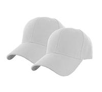 Genérico Gorras de Hombre Unisex Algodón Ajustable de Sombrero One-Size Moda Gorro Cómoda y Adecuada para Exterior (White, One Size)