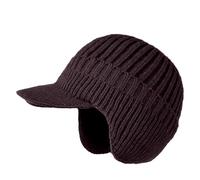 Genérico Gorras De Mujer para El OtoñO Invierno,Gorro Unisex De Punto CáLido con Orejeras Forro Polar Grueso Ideal para El Invierno Y para Brindar La MáXima Comodidad