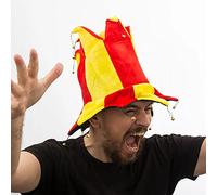 Genérico - Gorro bufón 14 puntas bandera españa