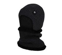 Genérico Gorro De Invierno Mujer,Gorro De Invierno para Hombre Conjunto De Bufanda Gorro con Forro Polar Grueso Gorros De Invierno De Punto CáLido Calentador De Cuello para Hombres