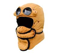 Genérico Gorro De Invierno para Hombre Cubierta Facial Antiviento | Con Gafas Y Máscara Desmontables Anti-Viento Para Deportes Al Aire Libre Y Snowboard