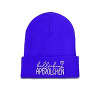 Genérico Gorro De Lana Hombre,Gorro De Punto con Estampado De Letras para Mujer Divertido Y CáLido
