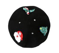 Genérico Gorro De Navidad - Christmas Hat Boina De Invierno para Un Gorro Versátil Cálido Y Elegante