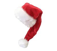 Genérico Gorro De Santa Claus - Poliéster Tradicional Sombrero Encantador,Sombreros de Navidad para Adultos,Para Mujeres, Familia, Fiestas, Invierno, Fiesta, Cosplay, Halloween, Año Nuevo, Cumpleaños