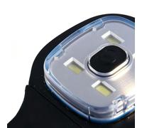 Genérico Gorro luminoso - Recargable por USB y impermeable, lámpara LED para gorro - para caminar, camping, correr, trabajo pesquero