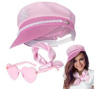 Genérico Gorro Marinero, Disfraz De Capitán Completo, Accesorios Para Cosplay Y Fiestas Con Gafas De Sol Y Pañuelo, Detalles Para Cumpleaños Y Eventos Náuticos