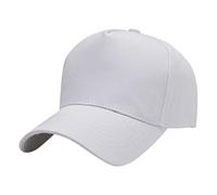 Genérico Gorro Que Mueve Sombrilla Exterior Protector Solar Sombrero de Sol Gorra de Béisbol Hombres y Mujeres Gorra de Color Sólido Gorra Gavroche Azul, blanco, Talla única