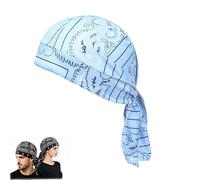 Genérico Gorro refrescante Tipo pañuelo, Bandana Transpirable y de Secado rápido, Forro para Casco (Liner) Ideal para Deportes, Motociclismo y Uso Casual; Lavable a Mano (#6)