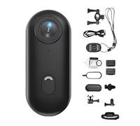 Genérico Gosnap - Go Snap Camera,Wearable Mini Gosnap Body Camera with 360° Rotation Spring Clip,HD 1080p/4k Gosnap,for Cycling,Travel,Pets (Black,4K)