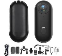 Genérico GoSnap Thumb Action Camera, Go Snap Body CAM, Small Camera with Audio, HD 1080, for Cycling, Travel (Black)