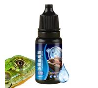 Genérico Gotas Oftálmicas para Tortugas Reptiles | Fortalecedor de la Salud Ocular 15ml | Solución Sequedad Mascotas - para Tortugas Ranas Serpientes Camarones Anfibios