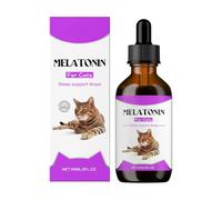 Genérico Gotas Relajantes para Gatos - Apoyo Líquido 60ml | Ansiedad Estrés Viajes Nuevo Entorno Ruidos Caso Aseo Transportín Visita Veterinario Tormentas | Solución Natural Calmante Mascotas