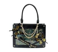 Genérico Goth Dark Style Butterfly Bag | Butterfly Tote Bag - Grocery Picnic Tote Reusable Shopping Bags Handle Case Bags School Shopping Grocery Shoulder bagz