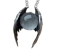 Genérico Goth Necklace, Vintage Crystal Pendant, Gothic Jewelry Accessory, Women’s Necklaces for Vampire Cosplay, Party Wear, Family Presents, Friends’ Present, Girls Youth Fashion Statement