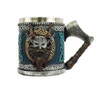 Generico Gothic Beer Mug for Men - Stainless Steel Resin Drinking Stein