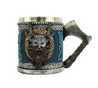 Genérico Gothic Beer Mug - Medieval Tankard, Stainless Steel Drink Mug