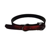 Genérico Gothic Belt Buckle Choker, 47cm, Temperature Sensitive PU Leather Neck Strap, Punk Style Jewelry, Adjustable Band for Cosplay, Festivals, Nightlife