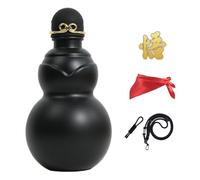 Generico Gourd Water Bottle, Chinese Wine Flask, 21.3x11.5cm Traditional Hydration Bottle, Game Peripheral Beverage Container Bottles, Traditional Culture Drinking Jug for Running