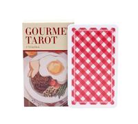 Genérico Gourmet Tarot Deck, Adivinación Oracle Cards, 80 Card Full English Set, Psychological Insight Theme, Portable Design Característica, Ideal para Future Past Reading Card Game Use
