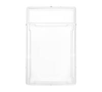 Genérico Graded Card Case, Trading Cards Protector, Clear Display Holder, Rigid Slab Organizer, Transparent Storage Box For Collection Display and Elegant Presentation, Adult Collectors