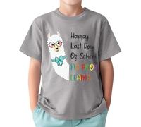 Genérico Graduacion Camiseta De Último Día De Clases para Niños Pequeños Niñas Y Niños Divertida Y De Año Escolar Camisetas De Graduación Camisetas Gráficas 1-13 Años