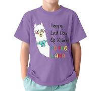 Genérico Graduacion Camiseta De Último Día De Clases para Niños Pequeños Niñas Y Niños Divertida Y De Año Escolar Camisetas De Graduación Camisetas Gráficas 1-13 Años