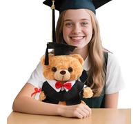 Genérico Graduation Bear 2025,Peluche De Graduación 25 Cm | Muñeca De Peluche con Toga Y Birrete Regalo para Alumnas Y Estudiantes De Secundaria