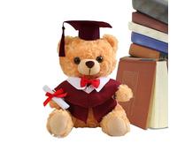 Genérico Graduation Bear, 9.8 Inch Soft Graduation Plush, Stuffed Animal Doll with Hat and Gown, Celebratory Souvenir For Class of 2025, For Boys, Girls & Students, Well-Made