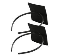 Genérico Graduation Hat Headband, 12.5x13.5cm ABS Anti-Fall Accessory for Graduates, Creative Graduation Cap Headband Insert for Students and Celebration Events
