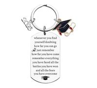 Genérico Graduation Keychain - University Graduate Souvenir Keyring, College Graduation Gift | University Keychain For Students Sons Daughters Friends Parties
