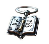 Genérico Graduation Keychains 2025 Book-Shaped Graduation Keychains Charm