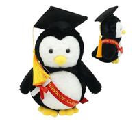 Genérico Graduation Penguin Plush Toy - Soft Cute Comfortable Stuffed Animal | Graduation Outfit Plush Doll - Kindergarten College University Preschool Gift, Celebration Keepsake, School Memory Toy