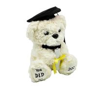 Genérico Graduation Plush Bear,Graduation Collectible Souvenir Stuffed Toy,2026 High School Graduates Bear Plush | for Kindergarten Preschool High School College Students Kids Boys Girls Teens