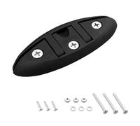 Genérico Grapa plegable duradera Grapa para muelle de barcos para muelle abatible Nylon de marino, negro, de alta resistencia