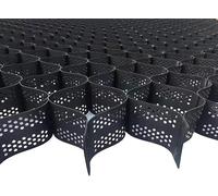 Genérico Grava Permeable para Caminos de Entrada - Panal de Polietileno de 5 cm de Altura para estabilización y Control de Lodo en el jardín (4x4 m/13x13 pies) - Solución Duradera y ecológica