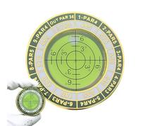 Genérico Green Reader Ball Marker - Golf Putt Line Guide, Alignment Training Aid, Green Reading Tool, Stroke Improvement Accessory | For Golfers Men Women Outdoor Putting Practice Game Learning