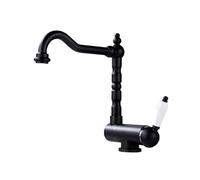 Genérico Grifos de Cocina Negros Grifo de Cocina Plegable Retro Grifo de Fregadero Plegable para Caravana Grifos Mezcladores para Ventana Delantera para Fregadero de Cocina-A