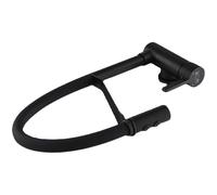 Genérico Grifos de Cocina Plegables Negros Grifo Mezclador de Cocina Flexible Monomando Grifos Mezcladores de Cocina Plegables con Ventana Frontal