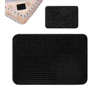 Genérico Gripper Carpet, Adhesive Rug Sticker, Tape Keep Corners Flat, Sturdy Materials, Anti Slip Rugs Pads Area Hardwood for Tile Floors, Under Carpet Fixing Strips, Black White