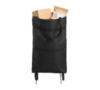 Genérico Grocery Bag With Wheels - Foldable Large Capacity Rolling Tote