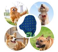 Genérico Grooming Gloves For Dogs- 9.06x6.69x1.18 Inches Dog Detangling and Hair Removal Gloves | Pet Grooming Tool For Shedding, Dematting, Bathing, Massage Puppies, Kittens, Cats, and Dogs