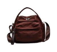 Genérico Große Umhängetasche Damen & Herren - Leichte Schultertasche Aus Nylon Für Arbeit, Schule & Freizeit | Wasserabweisende Kuriertasche (26 x 22 x 13 cm) | Praktische Messenger Bag Für Pendler