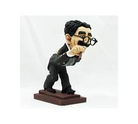 Genérico Groucho Marx Figura de Resina Artesanal 15 Cms.