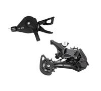 Genérico Grupo MTB, Compatible con Shimano, M6100 SL-M6100 | Desviador trasero RD-M6100 SGS, mando 1x12-Speed, capacidad total 51T