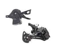 Genérico Grupo MTB, Compatible con Shimano, M6100 SL-M6100 | Desviador trasero RD-M6100 SGS, mando 1x12-Speed, capacidad total 51T