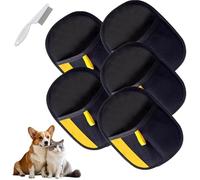 Genérico Guante Anti Pelos Gato, Estaticos Pelo Mascota, Guante Quitapelos Mascotas, Manopla Quita Pelos Mascota (5 pcs)