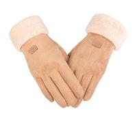Genérico Guante de invierno para mujer, guantes cálidos con pantalla táctil, guantes a de viento para mujeres y niñas, guante de invierno elegante para mujer Guantes De Cocina Nitrilo