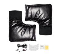 Generico Guante para puños de moto | Guantes calefactables de 12 V | Puños impermeables a temperatura constante para ATV | Para invierno, scooter, ATV, moto, desplazamiento, motos de nieve, coche