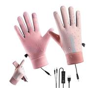 Genérico Guantes Calefactables para Hombres | Guantes con Punta para Táctil Alimentados por USB | Térmicos USB para Exterior Mujer | para Hombre Jóvenes Y Deportistas Ski Snowboard Ciclismo